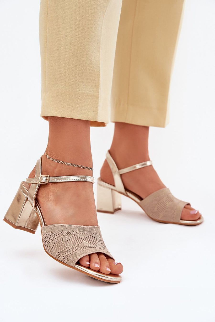  Sandalen mit Absatz model 214685 Step in style 