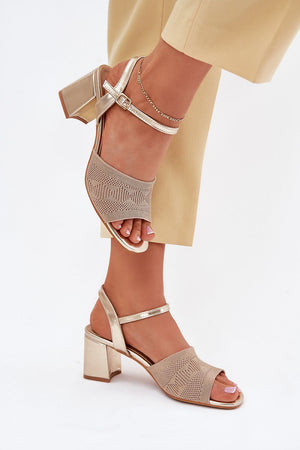  Sandalen mit Absatz model 214685 Step in style 