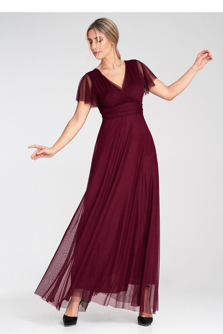  Langes Kleid model 214881 Figl 
