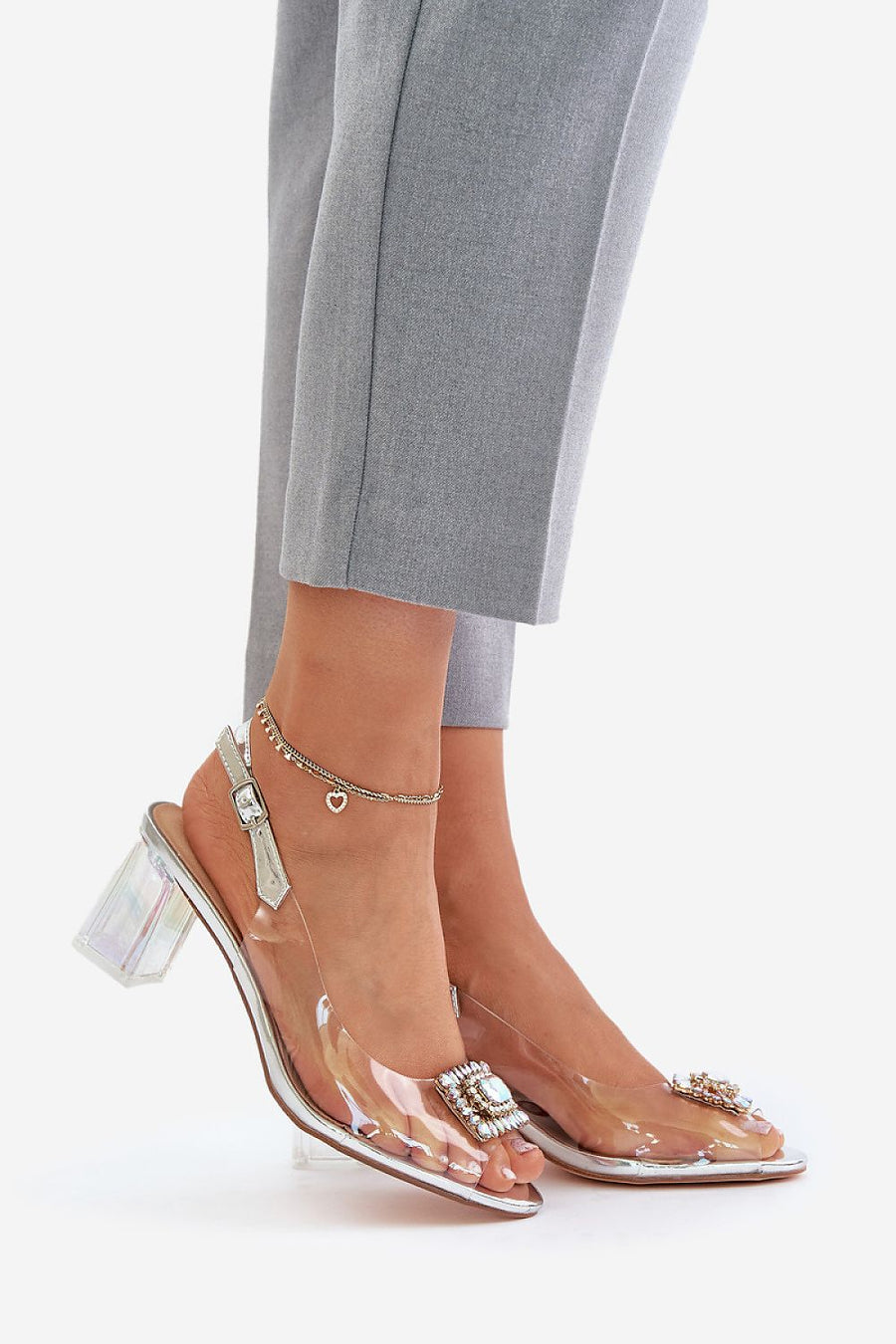  Sandalen mit Absatz model 215722 Step in style 