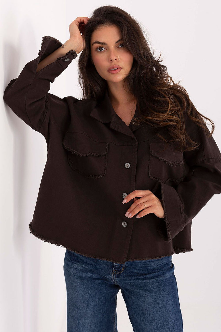  Langarm Hemd model 216738 Rue Paris 