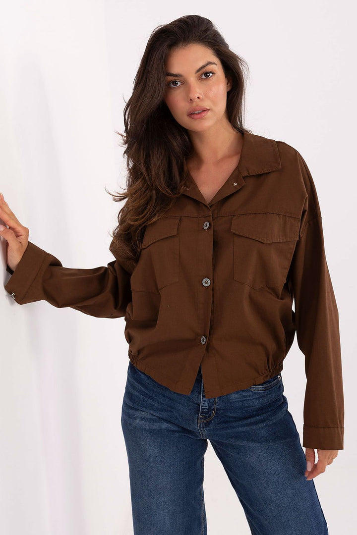  Langarm Hemd model 217883 Rue Paris 