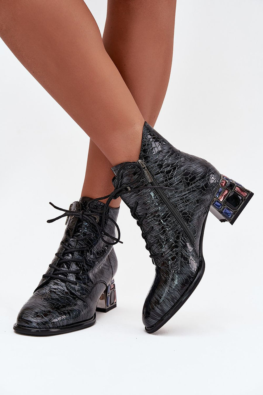  Stiefeletten mit Absatz model 218722 Step in style 