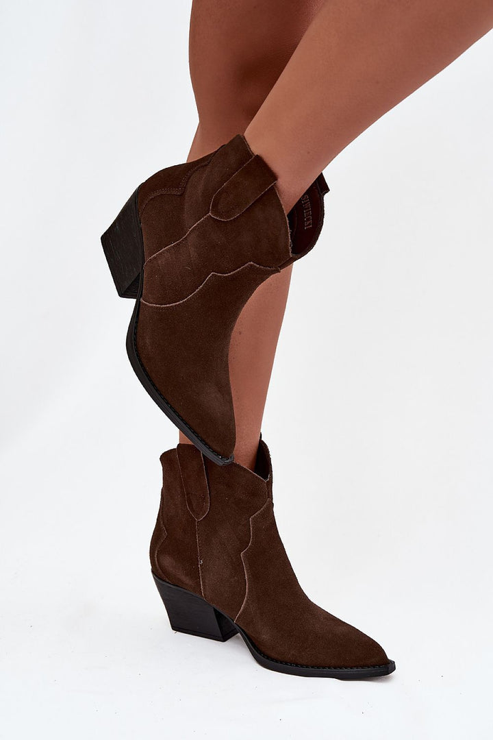  Stiefeletten mit Absatz model 219128 Step in style 