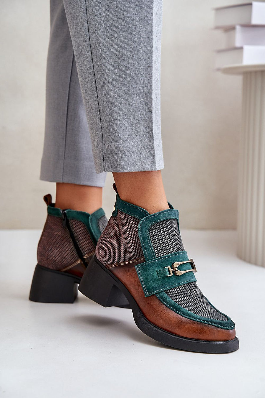  Stiefeletten mit Absatz model 219253 Step in style 
