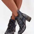 Laden Sie das Bild in den Galerie-Viewer,  Stiefeletten mit Absatz model 219582 Step in style 
