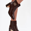 Laden Sie das Bild in den Galerie-Viewer,  Stiefeletten mit Absatz model 220693 Step in style 
