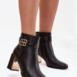 Laden Sie das Bild in den Galerie-Viewer,  Stiefeletten mit Absatz model 220694 Step in style 
