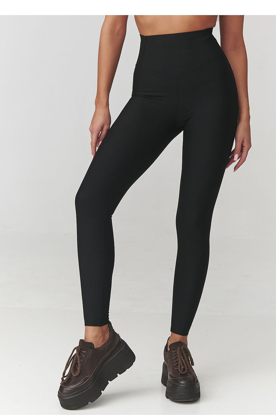  Lange Leggings model 220767 Makadamia 