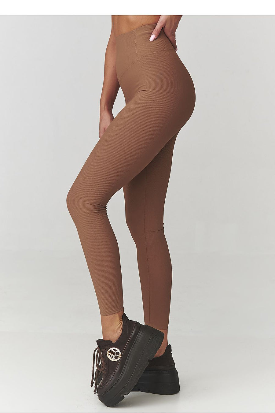  Lange Leggings model 220768 Makadamia 