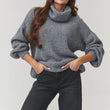 Laden Sie das Bild in den Galerie-Viewer,  Rollkragenpullover model 220791 Makadamia 
