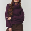 Laden Sie das Bild in den Galerie-Viewer,  Rollkragenpullover model 220797 Makadamia 
