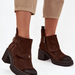 Laden Sie das Bild in den Galerie-Viewer,  Stiefeletten mit Absatz model 220893 Step in style 
