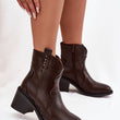 Laden Sie das Bild in den Galerie-Viewer,  Stiefeletten mit Absatz model 221136 Step in style 
