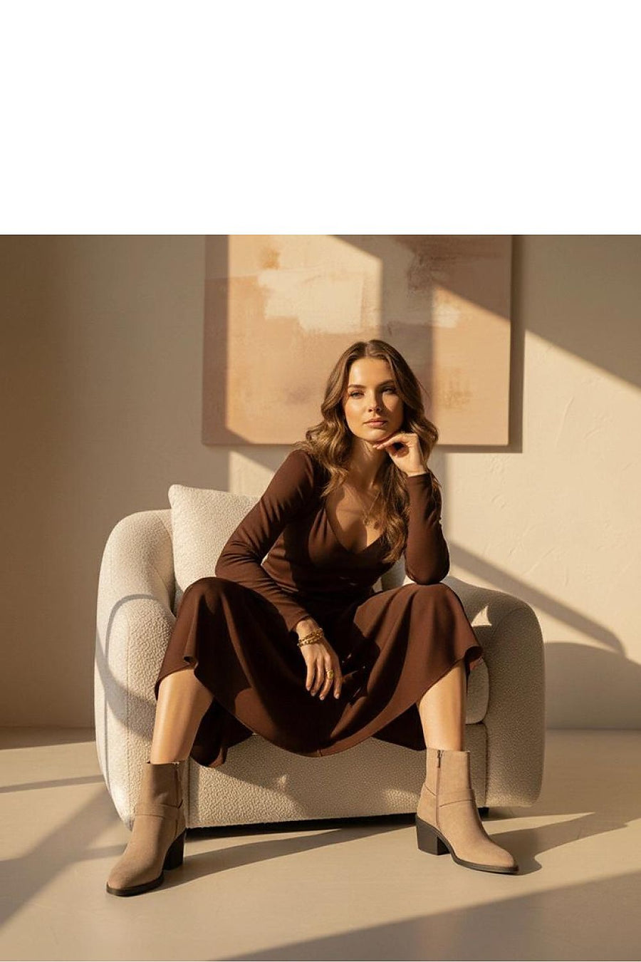  Stiefeletten mit Absatz model 222049 Solea 