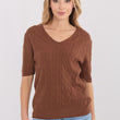 Laden Sie das Bild in den Galerie-Viewer,  Kurzarm Pullover model 222835 Factory Price 
