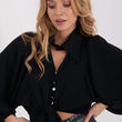 Laden Sie das Bild in den Galerie-Viewer,  Langarm Hemd model 223170 Italy Moda 
