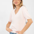 Laden Sie das Bild in den Galerie-Viewer,  Kurzarm Pullover model 223998 Factory Price 
