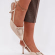 Laden Sie das Bild in den Galerie-Viewer,  Sandalen mit Absatz model 224466 Step in style 
