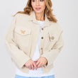 Laden Sie das Bild in den Galerie-Viewer,  Cordjacke model 224979 Rue Paris 
