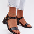Laden Sie das Bild in den Galerie-Viewer,  Sandalen mit Absatz model 225113 Step in style 

