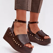 Laden Sie das Bild in den Galerie-Viewer,  Sandalen model 225120 Step in style 
