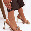Laden Sie das Bild in den Galerie-Viewer,  Sandalen mit Absatz model 225140 Step in style 
