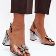 Laden Sie das Bild in den Galerie-Viewer,  Sandalen mit Absatz model 225135 Step in style 
