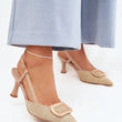 Laden Sie das Bild in den Galerie-Viewer,  Sandalen mit Absatz model 225205 Step in style 
