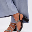 Laden Sie das Bild in den Galerie-Viewer,  Sandalen mit Absatz model 225208 Step in style 
