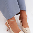 Laden Sie das Bild in den Galerie-Viewer,  Sandalen mit Absatz model 225219 Step in style 
