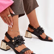 Laden Sie das Bild in den Galerie-Viewer,  Sandalen mit Absatz model 225348 Step in style 

