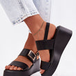 Laden Sie das Bild in den Galerie-Viewer,  Keilabsatz Sandalen model 225402 Step in style 
