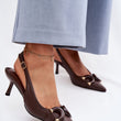 Laden Sie das Bild in den Galerie-Viewer, Sandalen mit Absatz model 225956 Step in style
