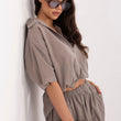 Laden Sie das Bild in den Galerie-Viewer,  Kurzarm Hemd model 226016 Italy Moda 
