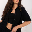 Laden Sie das Bild in den Galerie-Viewer,  Kurzarm Hemd model 226020 Italy Moda 
