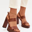 Laden Sie das Bild in den Galerie-Viewer,  Sandalen mit Absatz model 226114 Step in style 
