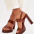 Laden Sie das Bild in den Galerie-Viewer,  Sandalen mit Absatz model 226114 Step in style 

