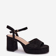 Laden Sie das Bild in den Galerie-Viewer,  Sandalen mit Absatz model 226333 Step in style 
