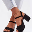 Laden Sie das Bild in den Galerie-Viewer,  Sandalen mit Absatz model 226333 Step in style 
