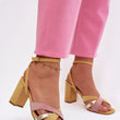 Laden Sie das Bild in den Galerie-Viewer,  Sandalen mit Absatz model 226336 Step in style 
