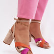 Laden Sie das Bild in den Galerie-Viewer,  Sandalen mit Absatz model 226337 Step in style 
