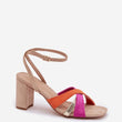 Laden Sie das Bild in den Galerie-Viewer,  Sandalen mit Absatz model 226337 Step in style 
