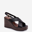 Laden Sie das Bild in den Galerie-Viewer,  Keilabsatz Sandalen model 226338 Step in style 
