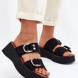 Laden Sie das Bild in den Galerie-Viewer,  ~Klapki na platformie model 226359 Step in style 
