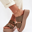 Laden Sie das Bild in den Galerie-Viewer,  ~Klapki na platformie model 226360 Step in style 

