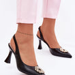 Laden Sie das Bild in den Galerie-Viewer,  Sandalen mit Absatz model 226501 Step in style 

