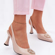 Laden Sie das Bild in den Galerie-Viewer,  Sandalen mit Absatz model 226502 Step in style 
