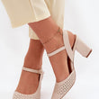 Laden Sie das Bild in den Galerie-Viewer,  Sandalen mit Absatz model 226504 Step in style 
