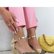 Laden Sie das Bild in den Galerie-Viewer,  Keilabsatz Sandalen model 226557 Solea 
